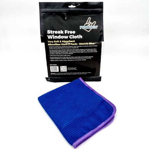 Chemical Guys MIC_708_1 Glass and Window Waffle Weave Towel, Blue w/Silk  Edges (24 in. x 16 in.) 