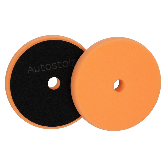 2x Autostolz Orange Polishing Pad (Finishing) 145/30mm 2EA