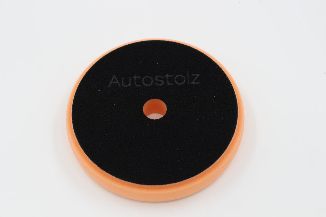 2x Autostolz Orange Polishing Pad (Finishing) 145/30mm 2EA