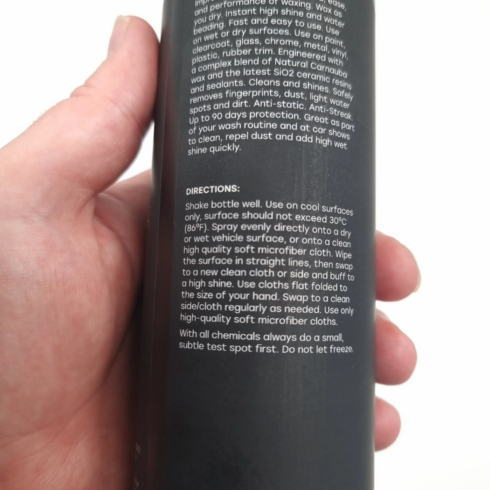 Autostolz Enhanced Spray Wax (500ml) Carnauba & Si02 Hybrid