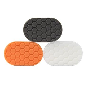 Hex-Logic Hand Polishing Applicator Pads 3X6X1In. (3 Pack)