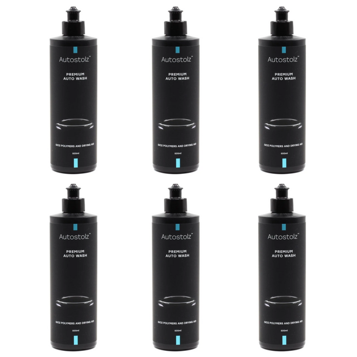 Buy a Box and Save: Autostolz Premium Auto Wash - SiO2 polymers and drying aid (3 Litre or 6x 500ml)