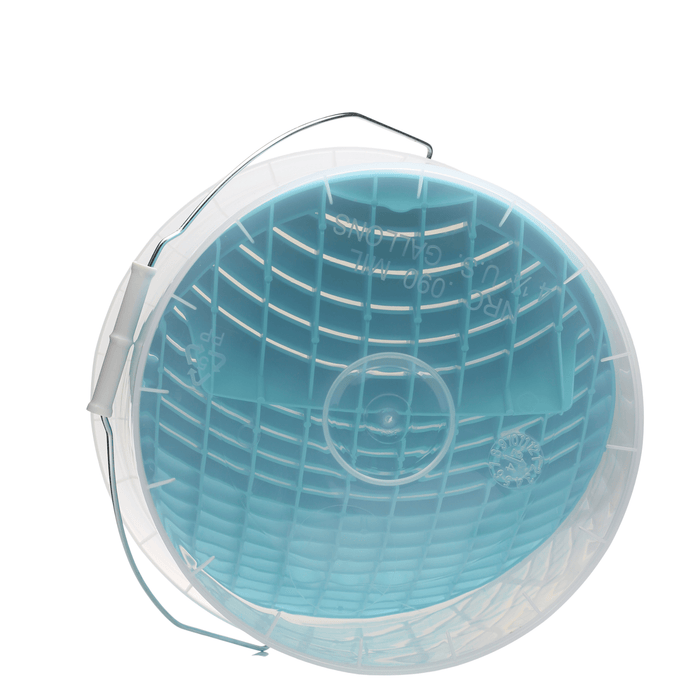 Rockcar Clear Wash Bucket + Mint Blue Mitt Slide Kit – 17L