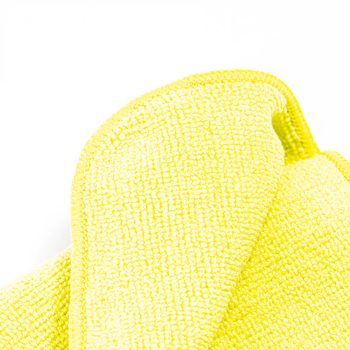 Roadie Soft All Purpose Microfibre Cloth - Neon Yellow (2 Pack)