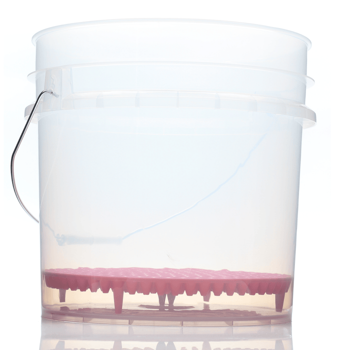 Rockcar 2 Clear Bucket & 2 Dirt Traps (1 Red, 1 Black)