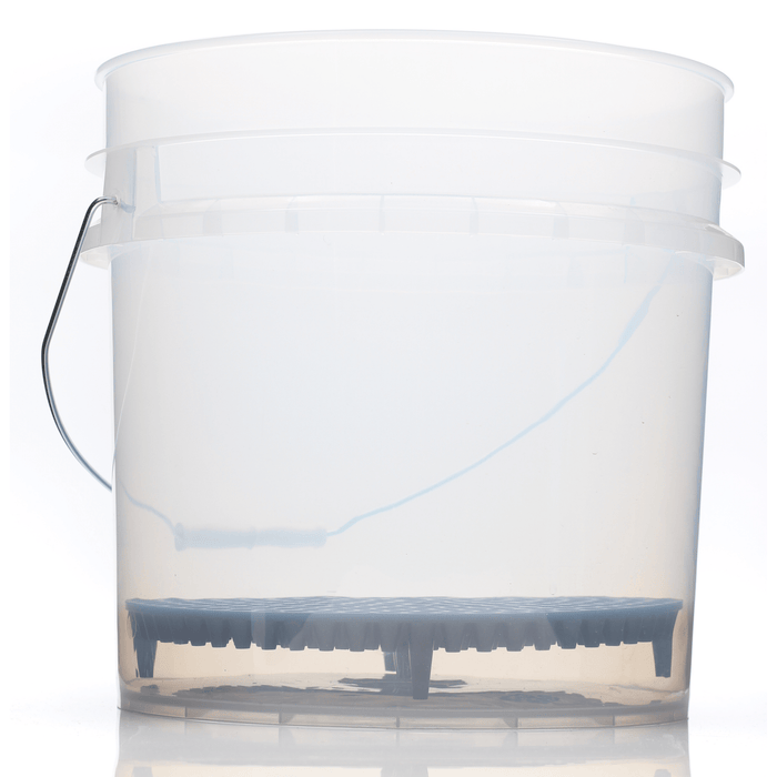 Rockcar total transparent bucket 17L-Black Dirt Trap -United Car Care