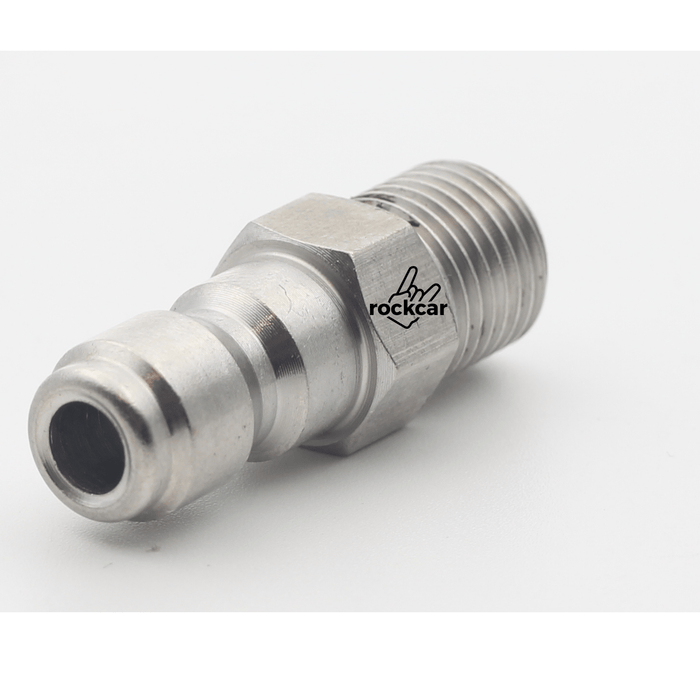 Rockcar Stainless Steel 1/4 Quick Connector Plug Male