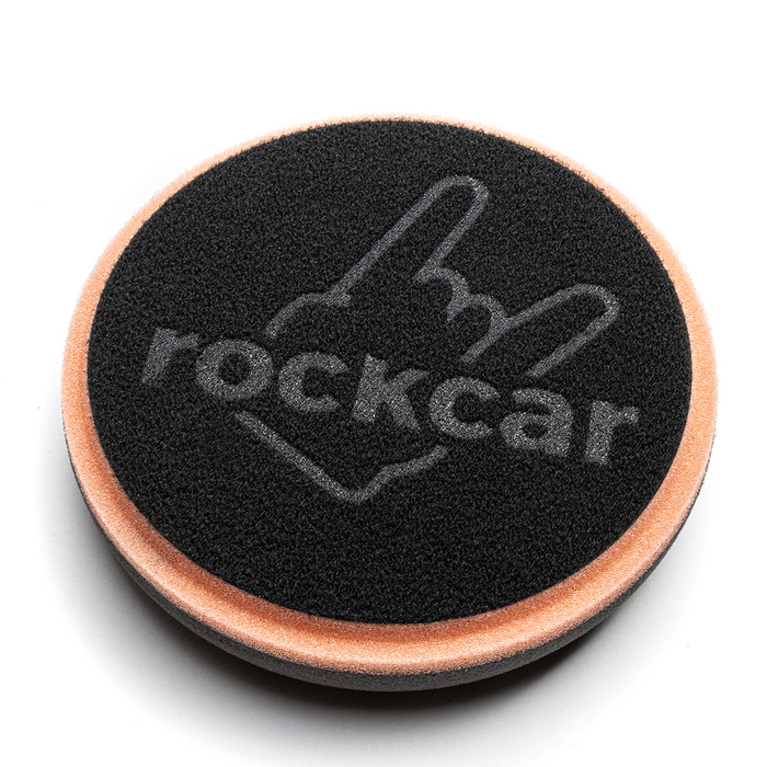 2x Autostolz/Rockcar Black Waffle Polishing Pad (Finishing) - Made in Germany