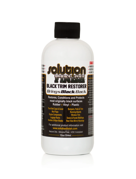 Solution Finish Black Large Bottle 354ml (12oz)