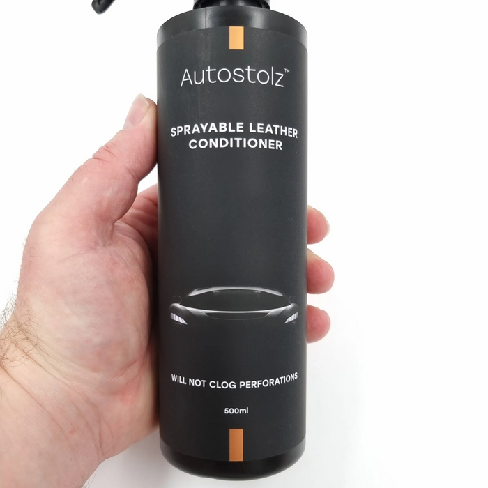 Sprayable Leather Conditioner (500ml) - natural lanolin - will not clog perforations
