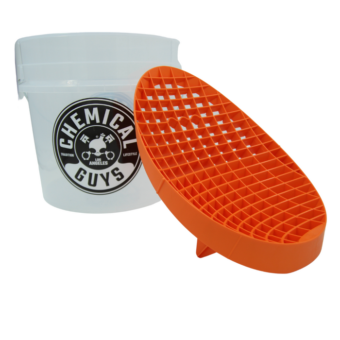 Bucket and Mitt Slide - Sunset Orange