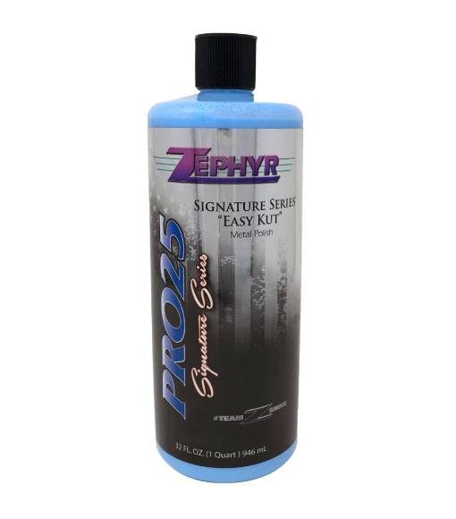 Zephyr Pro 25 “Easy Kut” Metal Polish 32 oz (946ml)