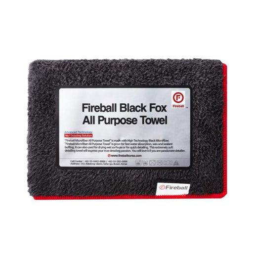 Fireball Black Fox All Purpose Towel (786345295921)
